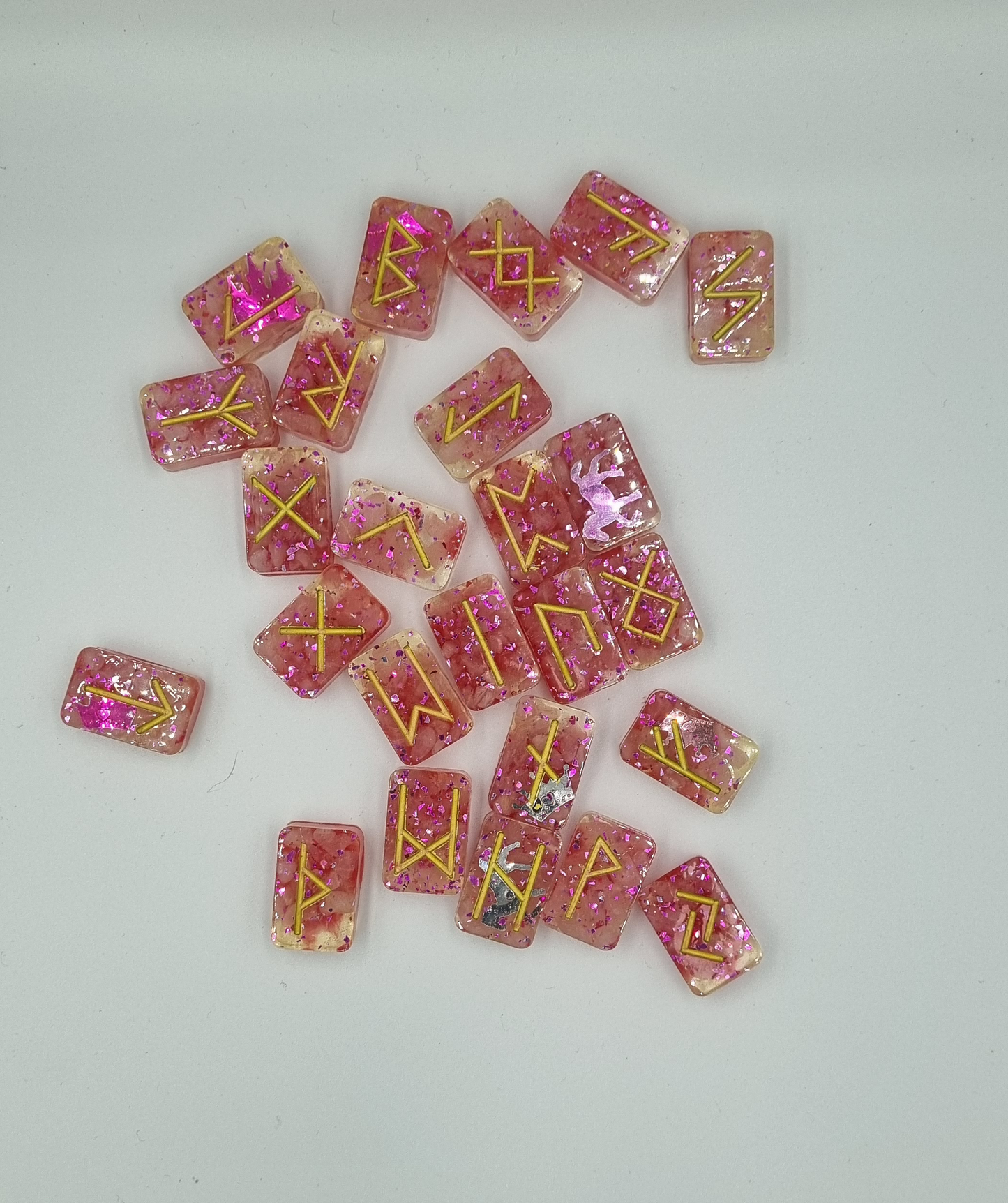 Rune Stone set Pink Stunner