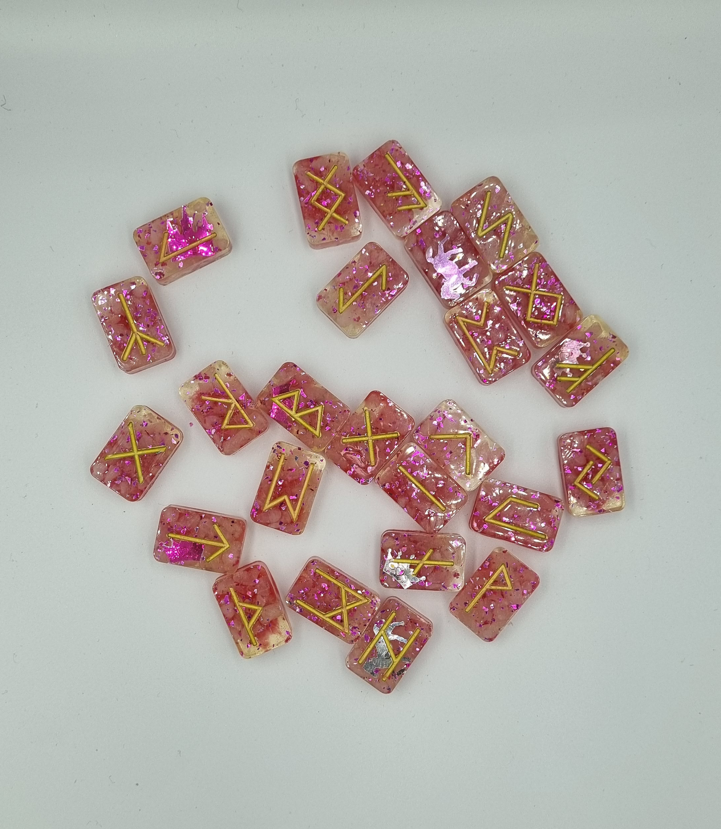 Rune Stone set Pink Stunner