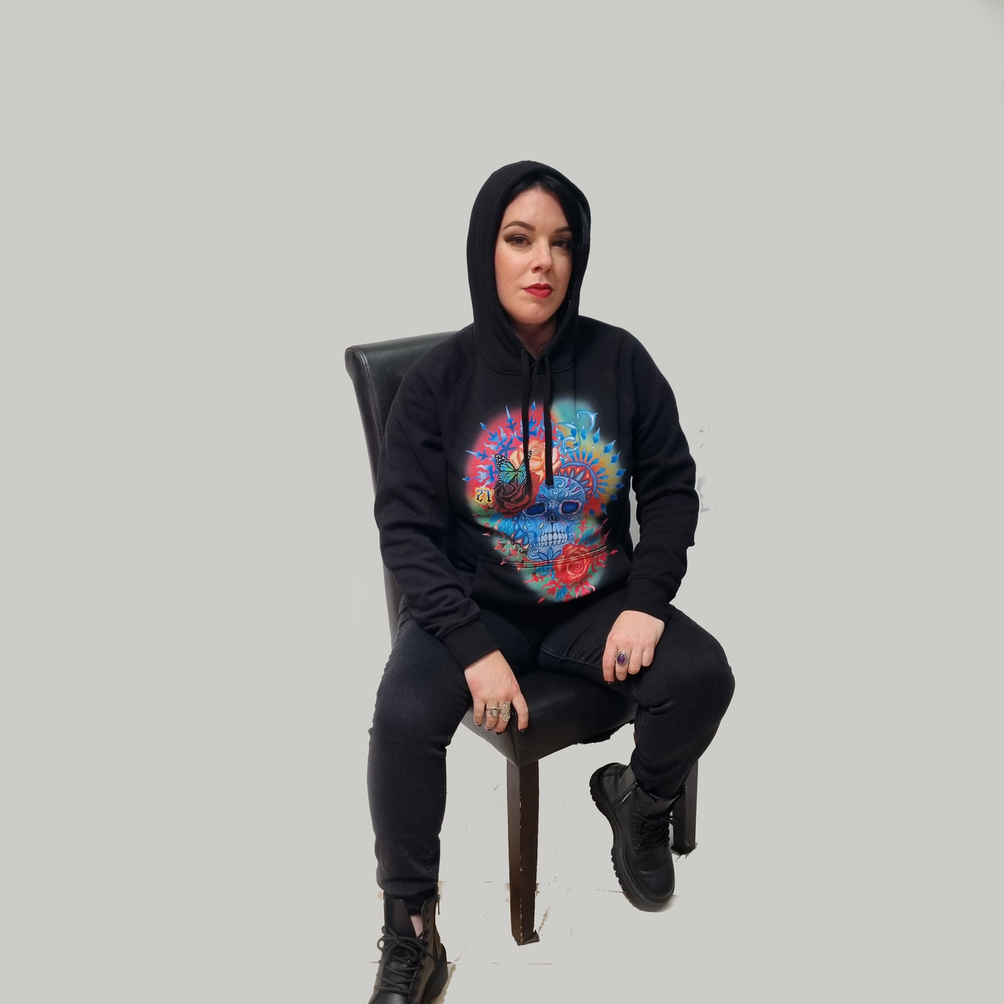 Sugar Skull Hoody - women's