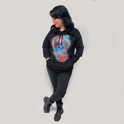 Sugar Skull Hoody - women's